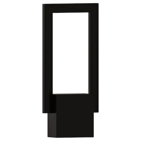 Ambiate Catola Modern LED Wall Sconce Fixture, 12W, 3000K, 90 CRI, 470 Lumens, Outdoor Use, Black AL10021WS